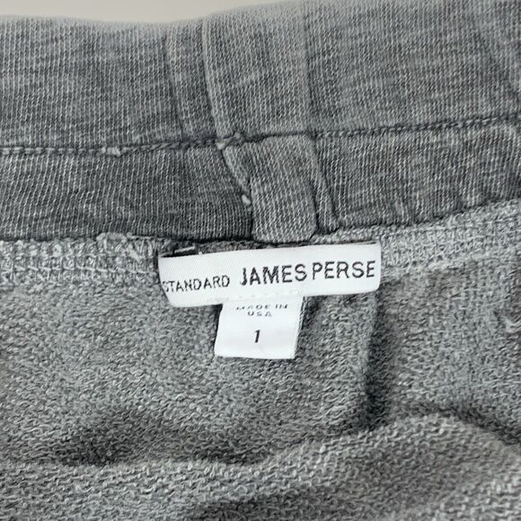 JAMES PERSE Drawstring Vintage Supima Cotton Mini Skirt Womens Size 1 - Picture 12 of 12